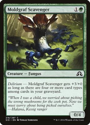 Moldgraf Scavenger - Shadows over Innistrad (SOI) Shadows over Innistrad (Español)