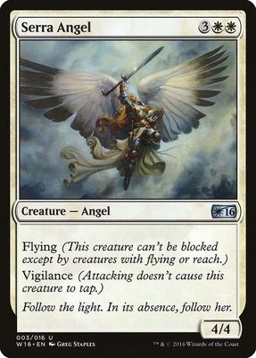 Serra Angel 3/16 Welcome Deck 2016 English Singles