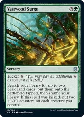 Vastwood Surge 217/280 Zendikar Rising Singles (Español)