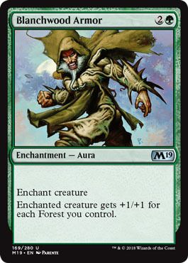 Blanchwood Armor 169/280 - Magic 2019 (M19) Singles