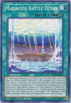 Marincess Battle Ocean - MP20-EN181 - Common 1st Edition 2020 Mega-Tin: Lost Memories 1st Edition Singles
