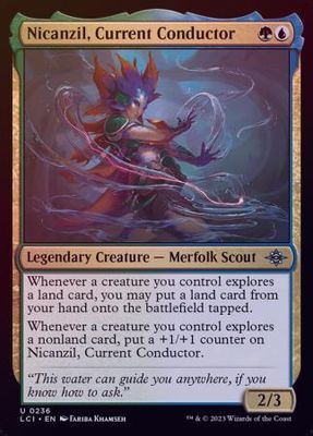 Nicanzil, Current Conductor 0236 - Foil The Lost Caverns of Ixalan Foil Singles