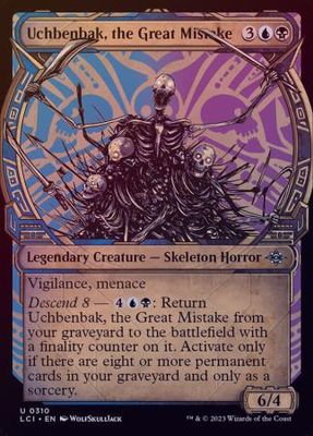 Uchbenbak, the Great Mistake 0310 - Showcase Foil The Lost Caverns of Ixalan Collector Booster Foil Singles