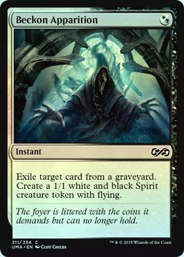 Beckon Apparition 211/254 - Foil Ultimate Masters Foil Singles