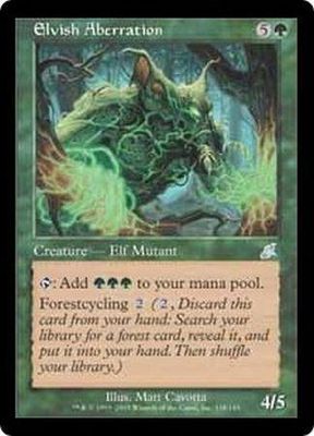 Elvish Aberration Scourge Singles