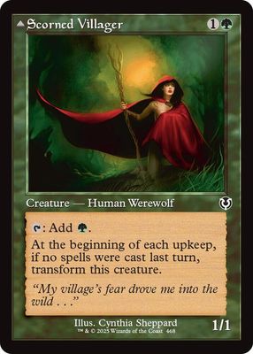 Scorned Villager (Retro Frame) - Innistrad Remastered (INR) Innistrad Remastered