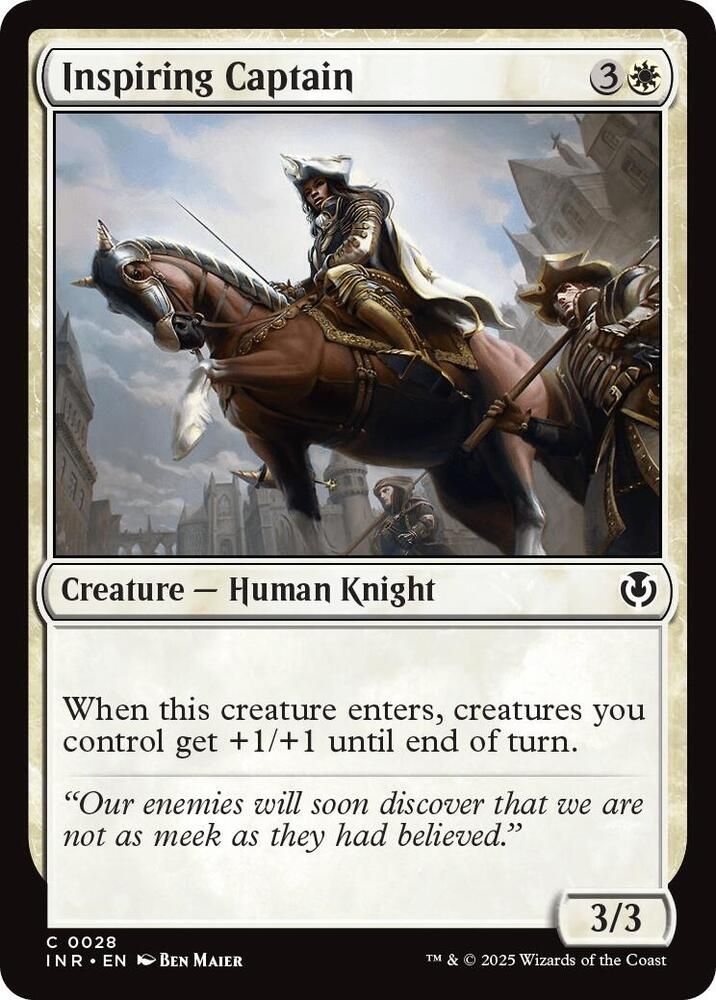 Inspiring Captain - Innistrad Remastered (INR) Innistrad Remastered