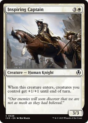 Inspiring Captain - Innistrad Remastered (INR) Innistrad Remastered