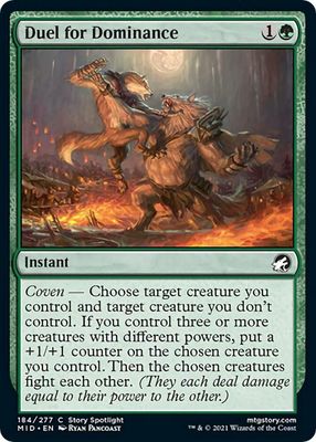 Duel for Dominance - Innistrad: Midnight Hunt (MID) Innistrad: Midnight Hunt