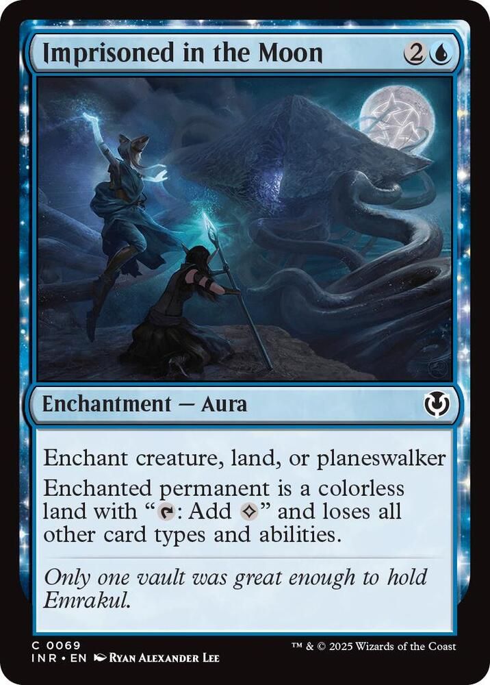Imprisoned in the Moon - Innistrad Remastered (INR) Innistrad Remastered