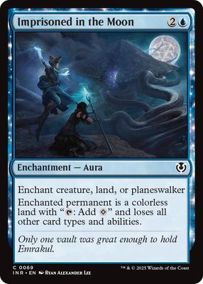 Imprisoned in the Moon - Innistrad Remastered (INR) Innistrad Remastered
