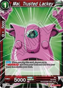 Mai, Trusted Lackey - Miraculous Revival (DBS-B05) Miraculous Revival