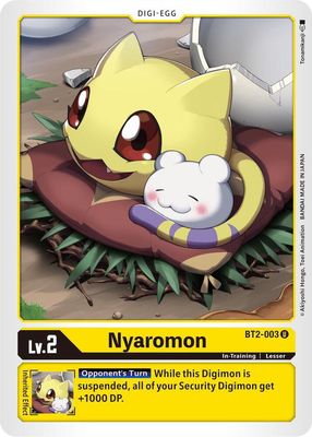 Nyaromon - Release Special Booster 1.5 (BT01-03B) Release Special Booster 1.5
