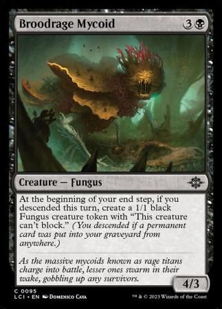 Broodrage Mycoid 0095 The Lost Caverns of Ixalan Singles