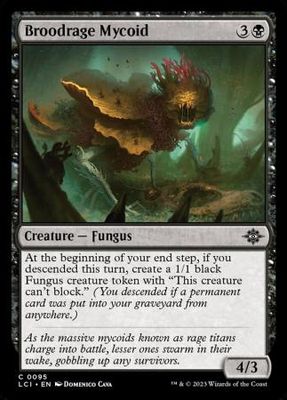 Broodrage Mycoid 0095 The Lost Caverns of Ixalan Singles
