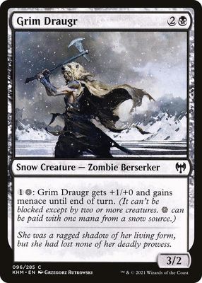 Grim Draugr  096/285- Kaldheim (KHM) Kaldheim