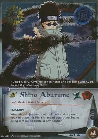 Shino Aburame - us111 - Naruto CCG