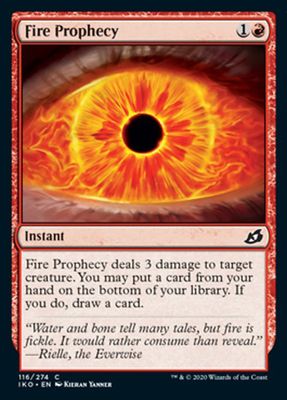 Fire Prophecy 116/274 Ikoria: Lair of Behemoths Singles