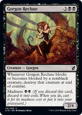 Gorgon Recluse 116/302 - Commander 2019 Singles