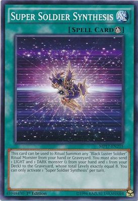 Super Soldier Synthesis - MP17-EN215 - Common 1st Edition 2017 Mega-Tins 1st Edition Singles