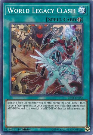 World Legacy Clash - CIBR-EN058 - Common 1st Edition Circuit Break 1st Edition Singles
