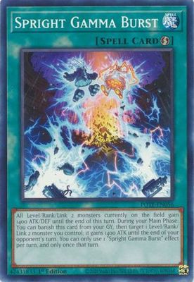 Spright Gamma Burst - POTE-EN056 - Common 1st Edition Power of the Elements 1st Edition Singles (espanol)