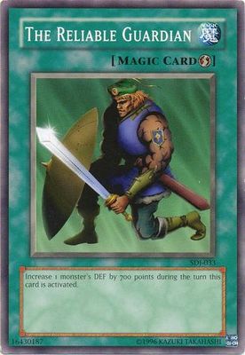 The Reliable Guardian - SDJ-033 - Common Unlimited Starter Deck: Joey [SDJ] Unlimited Singles