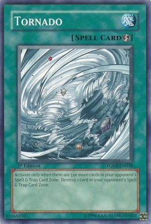 Tornado - FOTB-EN038 - Common 1st Edition Force of the Breaker [FOTB] 1st Edition Singles