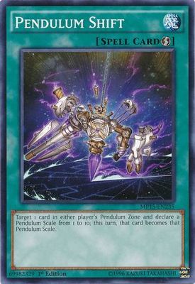 Pendulum Shift - MP15-EN235 - Common 1st Edition Yu-Gi-Oh! 2015 Mega-Tins [MP15]