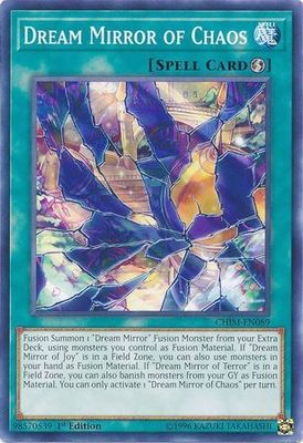 Dream Mirror of Chaos - CHIM-EN089 - Common 1st Edition Chaos Impact 1st Edition Singles (espanol)