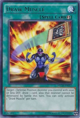 Draw Muscle - NECH-EN057 - Rare Unlimited The New Challengers (NECH) Unlimited Singles