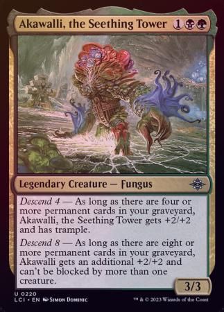Akawalli, the Seething Tower 0220 - Foil The Lost Caverns of Ixalan Foil Singles