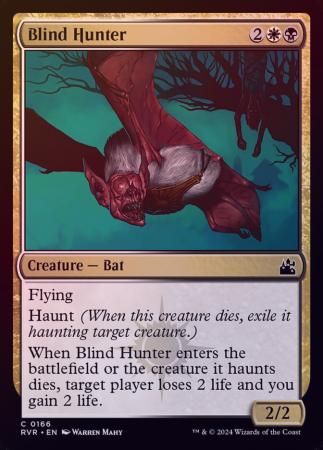 Blind Hunter 0166 - Foil Ravnica Remastered Foil Singles