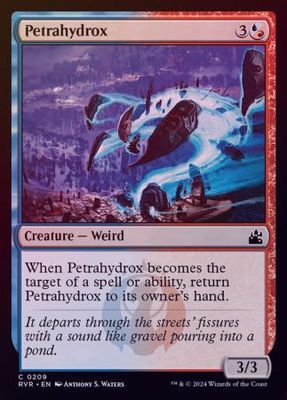 Petrahydrox 0209 - Foil Ravnica Remastered Foil Singles