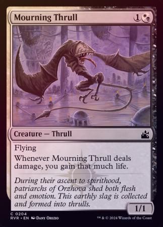 Mourning Thrull 0204 - Foil Ravnica Remastered Foil Singles
