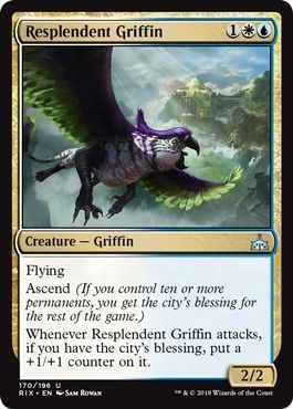 Resplendent Griffin 170/196 Rivals of Ixalan Singles