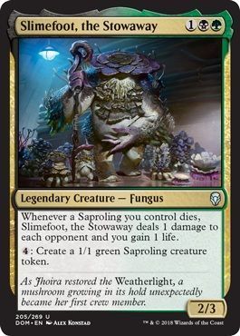 Slimefoot, the Stowaway 205/269 - Dominaria Singles