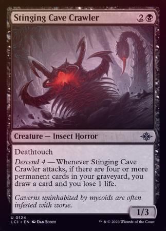 Stinging Cave Crawler 0124 - Foil The Lost Caverns of Ixalan Foil Singles