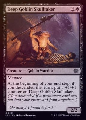Deep Goblin Skulltaker 0101 - Foil The Lost Caverns of Ixalan Foil Singles