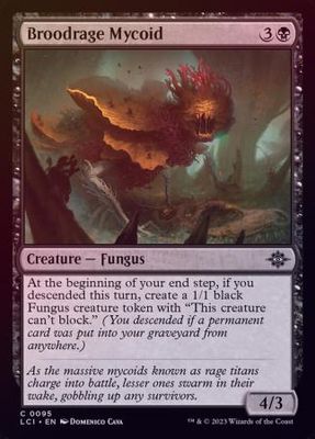 Broodrage Mycoid 0095 - Foil The Lost Caverns of Ixalan Foil Singles