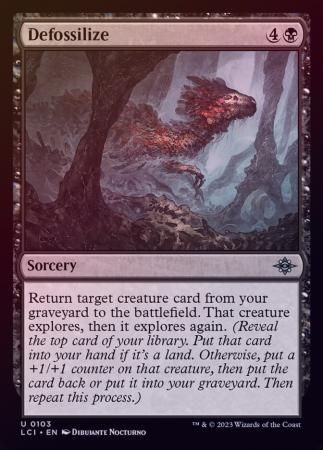 Defossilize 0103 - Foil The Lost Caverns of Ixalan Foil Singles