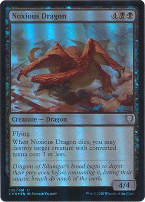 Noxious Dragon 139/361 - Foil Commander Legends Foil Singles
