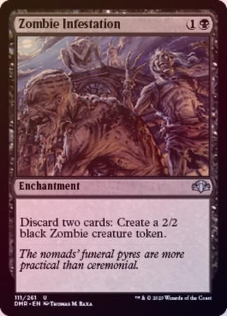 Zombie Infestation 111/261 - Foil Dominaria Remastered Foil Singles