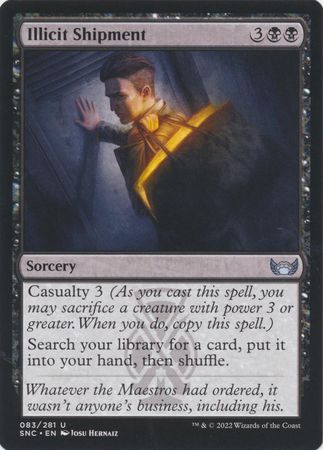 Illicit Shipment 083/281 - Streets of New Capenna Singles