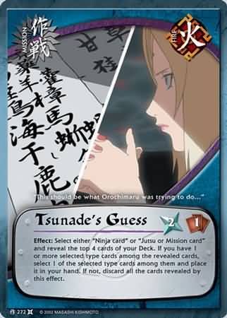 Tsunade&#39;s Guess - 272 - Common Naruto: The Chosen