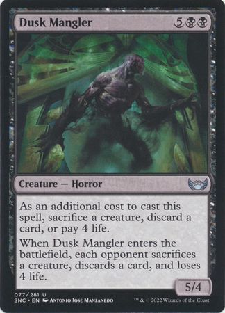 Dusk Mangler 077/281 - Streets of New Capenna Singles (Español)