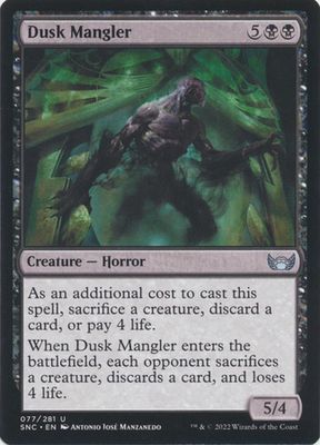 Dusk Mangler 077/281 - Streets of New Capenna Singles (Español)