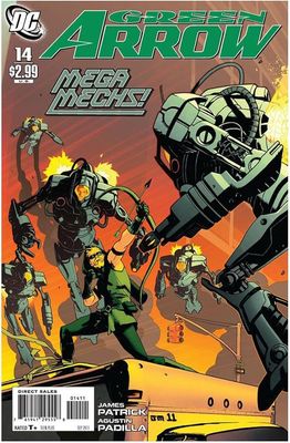 SH Green Arrow Issue 14 Mega Mechs DC Comics Ingles