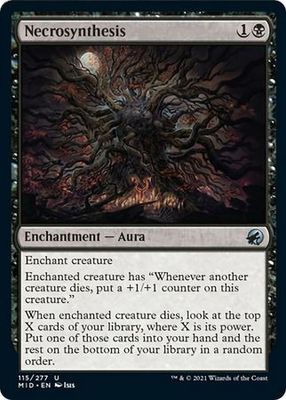 Necrosynthesis 115/277 Innistrad: Midnight Hunt Singles