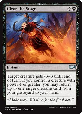Clear the Stage 068/259 - Ravnica Allegiance Singles